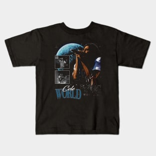 J Cole World Vintage Kids T-Shirt